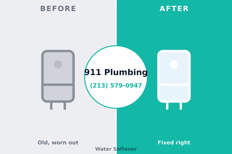 Before and after: plumbing repair Bradenton, FL
